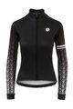AGU Cyklistická zateplená bunda - GRADIANT TREND LADY - biela/čierna