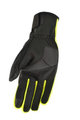 AGU Cyklistické rukavice dlhoprsté - WINDPROOF - čierna/žltá
