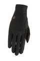 AGU Cyklistické rukavice dlhoprsté - RACEDAY WINDPROOF - čierna