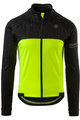 AGU Cyklistická zateplená bunda - ESSENTIAL HIVIS WNT - žltá/čierna