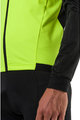 AGU Cyklistická zateplená bunda - ESSENTIAL HIVIS WNT - žltá/čierna