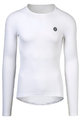 AGU Cyklistické tričko s dlhým rukávom - EVERYDAY - biela