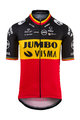 AGU Cyklistický dres s krátkym rukávom - JUMBO-VISMA 2021 - čierna/červená/žltá