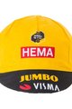 AGU Cyklistická čiapka - JUMBO-VISMA 2022 - žltá/čierna