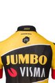 AGU Cyklistický dres s krátkym rukávom - JUMBO-VISMA 22 KIDS - žltá/čierna