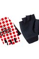 AGU Cyklistické rukavice krátkoprsté - JUMBO-VISMA 2022 - červená/biela