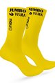 AGU Cyklistické ponožky klasické - JUMBO-VISMA 2022 - žltá