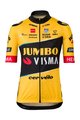 AGU Cyklistický dres s krátkym rukávom - JUMBO-VISMA 23 KIDS - žltá/čierna