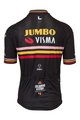AGU Cyklistický dres s krátkym rukávom - JUMBO-VISMA TRIPLE VICTORY 2023 - čierna