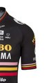 AGU Cyklistický dres s krátkym rukávom - JUMBO-VISMA TRIPLE VICTORY 2023 - čierna