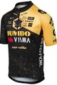 AGU Cyklistický dres s krátkym rukávom - JUMBO-VISMA VELODROME TDF 2023 - žltá/čierna