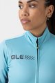 ALÉ Cyklistický dres s dlhým rukávom zimný - FONDO 2.0 SOLID - svetlo modrá