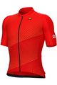 ALÉ Cyklistický dres s krátkym rukávom - WEB PR-E - červená