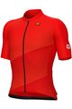 ALÉ Cyklistický dres s krátkym rukávom - WEB PR-E - červená
