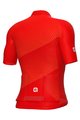 ALÉ Cyklistický dres s krátkym rukávom - WEB PR-E - červená