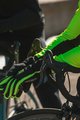 ALÉ Cyklistické rukavice dlhoprsté - WINTER - čierna/žltá