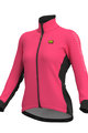 ALÉ Cyklistická zateplená bunda - FONDO LADY - ružová