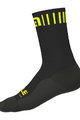 ALÉ Cyklistické ponožky klasické - STRADA WINTER 18 - žltá/čierna