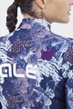 ALÉ Cyklistický zimný dres a nohavice - AMAZZONIA LADY WNT - modrá/čierna/fialová