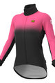 ALÉ Cyklistická zateplená bunda - PR-S GRADIENT LADY - čierna/ružová