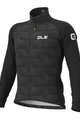 ALÉ Cyklistická zimná bunda a nohavice - SOLID SHARP WINTER - čierna/šedá