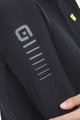 ALÉ Cyklistický dres s dlhým rukávom zimný - R-EV1 WARM RACE - čierna