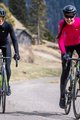 ALÉ Cyklistický dres s dlhým rukávom zimný - R-EV1 WARM RACE - čierna