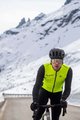 ALÉ Cyklistická zateplená bunda - FONDO 2.0 PRAGMA - žltá/čierna