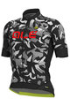 ALÉ Cyklistický dres s krátkym rukávom - GLASS - šedá/čierna