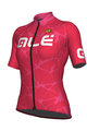 ALÉ Cyklistický dres s krátkym rukávom - CRACLE LADY  - ružová