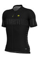 ALÉ Cyklistický dres s krátkym rukávom - COOLING - čierna