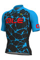 ALÉ Cyklistický dres s krátkym rukávom - CRACLE - modrá/čierna