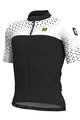 ALÉ Cyklistický dres s krátkym rukávom - CLIMB - čierna/biela