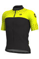 ALÉ Cyklistický dres s krátkym rukávom - CLIMB - čierna/žltá