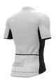 ALÉ Cyklistický dres s krátkym rukávom - COLOR BLOCK - biela