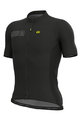 ALÉ Cyklistický dres s krátkym rukávom - COLOR BLOCK - čierna