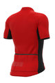 ALÉ Cyklistický dres s krátkym rukávom - COLOR BLOCK - červená