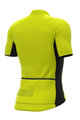 ALÉ Cyklistický dres s krátkym rukávom - COLOR BLOCK - žltá