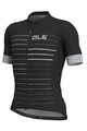 ALÉ Cyklistický dres s krátkym rukávom - ERGO - čierna