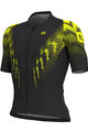 ALÉ Cyklistický dres s krátkym rukávom - PRO RACE - čierna/žltá