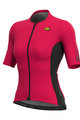 ALÉ Cyklistický dres s krátkym rukávom - RACE LADY - ružová