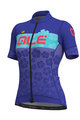ALÉ Cyklistický dres s krátkym rukávom - IBISCO LADY - modrá