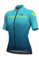 ALÉ Cyklistický dres s krátkym rukávom - FADE LADY - modrá