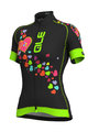 ALÉ Cyklistický dres s krátkym rukávom - FOREVER LADY  - viacfarebná/čierna