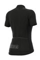 ALÉ Cyklistický dres s krátkym rukávom - COLOR BLOCK LADY - čierna