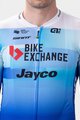 ALÉ Cyklistický dres s krátkym rukávom - BIKE EXCHANGE 2022 - biela/modrá