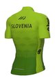 ALÉ Cyklistický dres s krátkym rukávom - SLOVENIA NATIONAL 22 - zelená