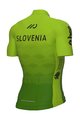 ALÉ Cyklistický krátky dres a krátke nohavice - SLOVENIA NATIONAL 22 - zelená/modrá