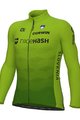 ALÉ Cyklistický zimný dres a nohavice - SLOVENIA NATIONAL 22 - modrá/zelená