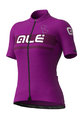ALÉ Cyklistický dres s krátkym rukávom - CRYSTAL LADY - fialová